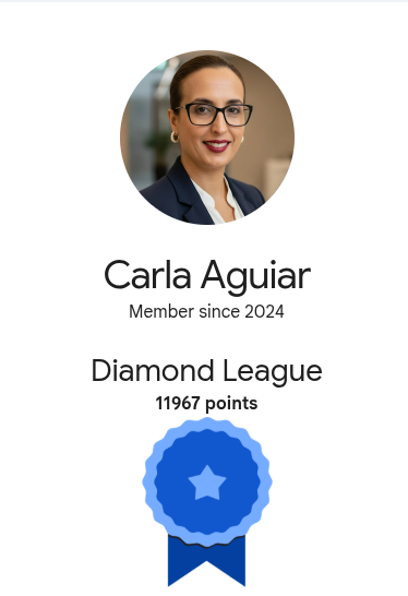 Carla Aguiar, membro da Google Diamond League